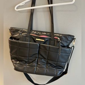 POPPY & PEONIES x birds papaya bag